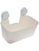 Nachuan Strong Double Sucker Can Be Draining Kitchen Bathroom Goods Storage Box White - Envío Gratuito