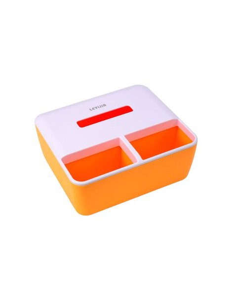 Double Grid Storage Tissue Box Orange - Envío Gratuito