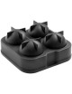 Silicon Whiskey Ice Cube Ball Maker (negro) Generico - Envío Gratuito