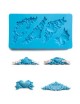 Molde 3D para Fondant y Chocolate de Orlas o Bordes Decorativos IBILI Modelo 872206-Azul - Envío Gratuito