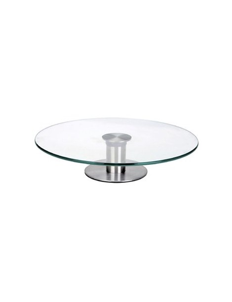 Soporte o Base Giratoria para Decorar Pasteles IBILI Modelo 717130-Transparete - Envío Gratuito