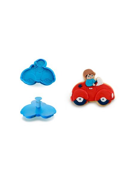 Coratdor de Galletas de Niño Piloto IBILI Modelo 789700-Azul - Envío Gratuito