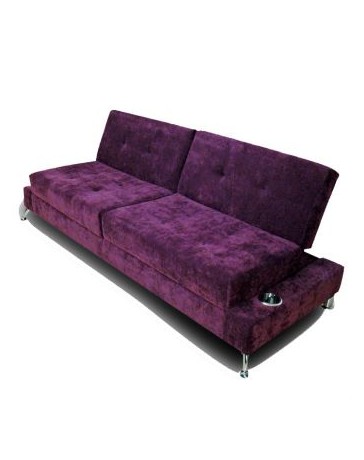 Sofa Cama Mueblemoda Vertigo-Morado - Envío Gratuito