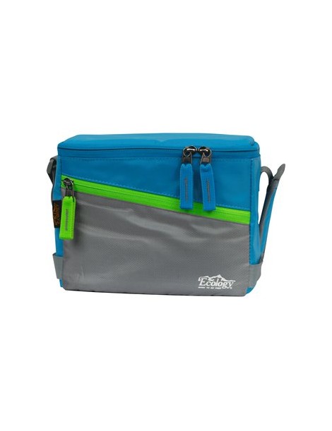 Lonchera Térmica Mini Hielera Flexible De 4L Ecology Mod. Soft Cooler - Azul Claro - Envío Gratuito