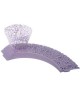 MagiDeal 50pcs Luz Púrpura Pastel De Taza De Hojas Panecillo Caso Envoltorio Decoración Forro Partido - Envío Gratuito