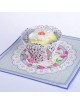 MagiDeal 50pcs Luz Púrpura Pastel De Taza De Hojas Panecillo Caso Envoltorio Decoración Forro Partido - Envío Gratuito