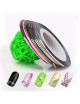 10 Line Tape Rolls Del Color De Las Rayas Del Arte Del Clavo De La Decoración Etiqueta - Envío Gratuito