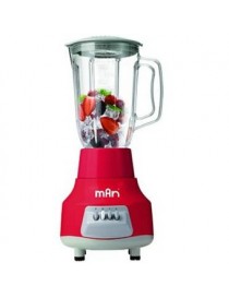 LICUADORA ECOBLENDER VASO PLASTICO 3 VEL COLOR ROJO MARCA MAN LP-1010PRO131 - Envío Gratuito