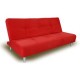 Sofacama Dreamy Futon 3 Posiciones-Rojo - Envío Gratuito