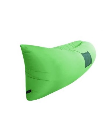 Sofa-Cama Inflable Palmera's Bay Airpoof Portatil Camping Playa Impermeable Tumbona Color Verde - Envío Gratuito