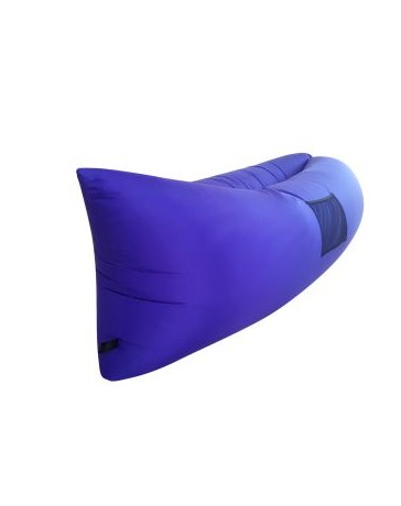 Sofa-Cama Inflable Palmera's Bay Airpoof Portatil Camping Playa Impermeable Tumbona Color Morado - Envío Gratuito