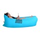 Sofa-Cama Inflable Palmera's Bay Airpoof Portatil Camping Playa Impermeable Tumbona Color Azul - Envío Gratuito