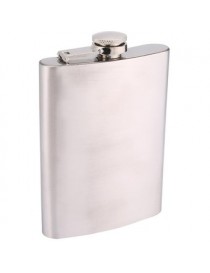 Louiwill Petaca Frasco De Alcohol De Pulido Brillante De Acero Inoxidable De Rectangular (8oz) - Envío Gratuito