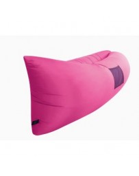 Sofa-Cama Inflable Palmera's Bay Airpoof Portatil Camping Playa Impermeable Tumbona Color Fucsia - Envío Gratuito