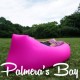 Sofa-Cama Inflable Palmera's Bay Airpoof Portatil Camping Playa Impermeable Tumbona Color Fucsia - Envío Gratuito