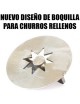 Churrera Manual Profesional De Acero Inoxidable Para Churros Rellenos 3 Litros Horizontal Marca Dilitools - Envío Gratuito