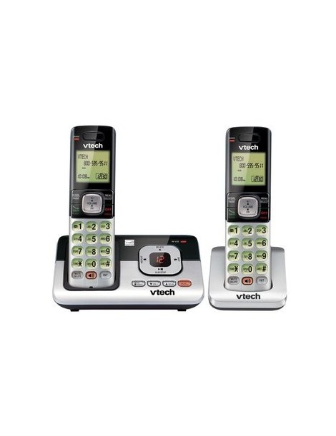 Juego De 2 Telefonos Inalámbricos Vtech Cs6829-2 Contestador - Envío Gratuito