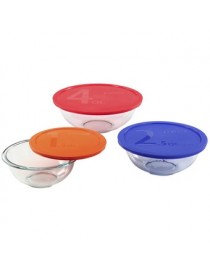 Tazones Pyrex 1085308 De Mezcla - Envío Gratuito