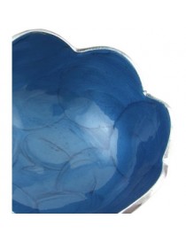 Style My Way Handmade Blue Round Shape Serving Bowl - Envío Gratuito