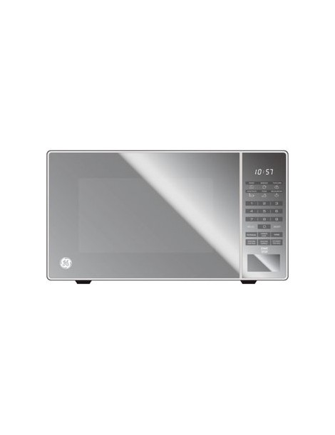 Horno Microondas GE 1.1 Pies Cúbicos Modelo JES11W - Plata - Envío Gratuito