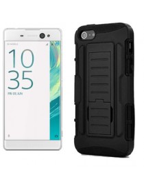 Funda uso Rudo Jyx Accesorios Sony Xperia Xa Ultra Robot - Negro - Envío Gratuito