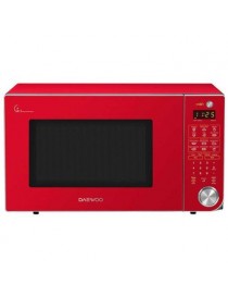 HORNO DE MICROONDAS 1.1 PIES CHEF II COLOR ROJO MARCA DAEWOO KOR-1N2HTMR - Envío Gratuito