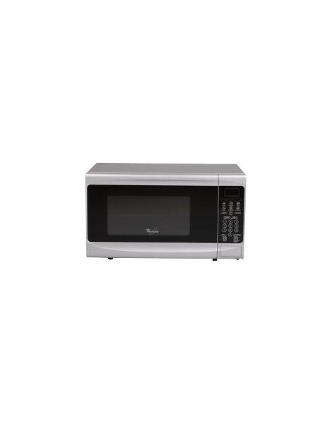 Microondas Whirlpool 0.7 Pies Cúbicos 1050 Watts-Plata con Negro - Envío Gratuito