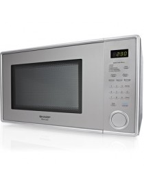 Horno De Microondas 1.1 P Sharp R-318AV Acero Inoxidable - Envío Gratuito