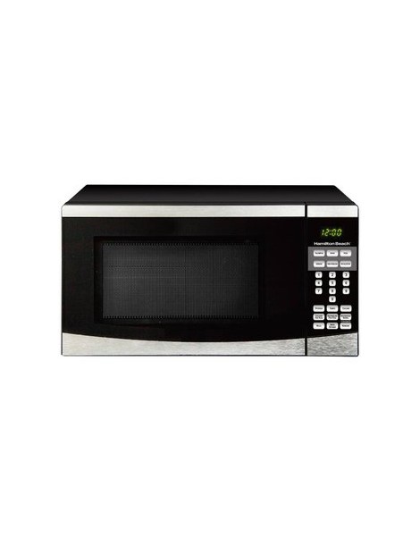 Horno Micro Ondas Marca Hamilton Beach Mod. HB-P70B20AP-YU 0.7 P3- Acero - Envío Gratuito