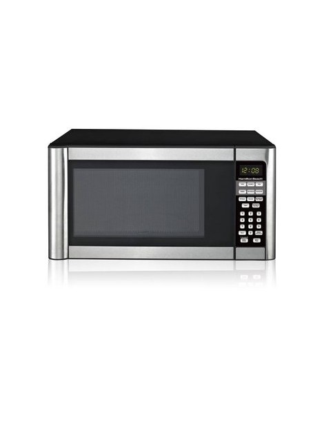 Horno Micro Ondas Marca Hamilton Beach Mod. HB-P100N30AP-F4 1.1 P3- Acero - Envío Gratuito