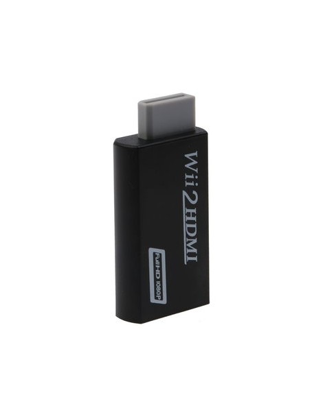 WII para conversión adaptador 3.5mm audio mini portátil salida HDMI 1080p - Envío Gratuito