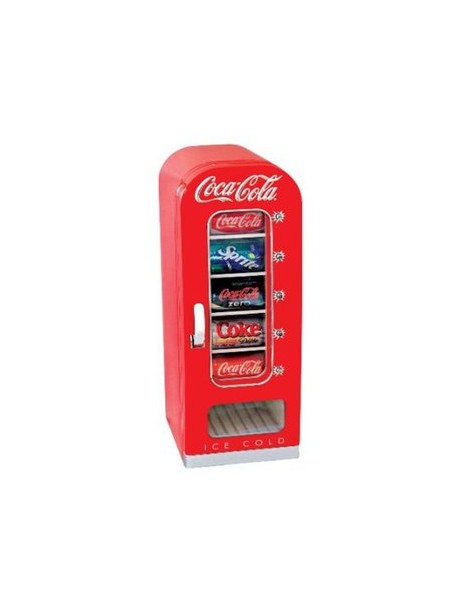 Refrigerador personal de expendedora Coca Cola, Koolatron, CVF18-Rojo - Envío Gratuito