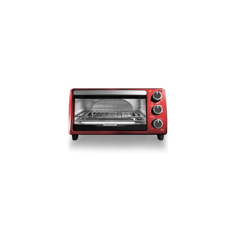 Horno Tostador Black And Decker TO1303RB 4 Rebanadas Hornea Y Desco...