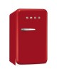 FRIGOBAR SMEG FAB5URR BISAGRA DERECHA RETRO-ROJO - Envío Gratuito