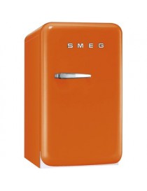 FRIGOBAR SMEG FAB5URO RETRO BISAGRA DERECHA-NARANJA - Envío Gratuito