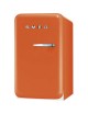 FRIGOBAR SMEG FAB5ULO BISAGRA IZQUIERDA RETRO-NARANJA - Envío Gratuito