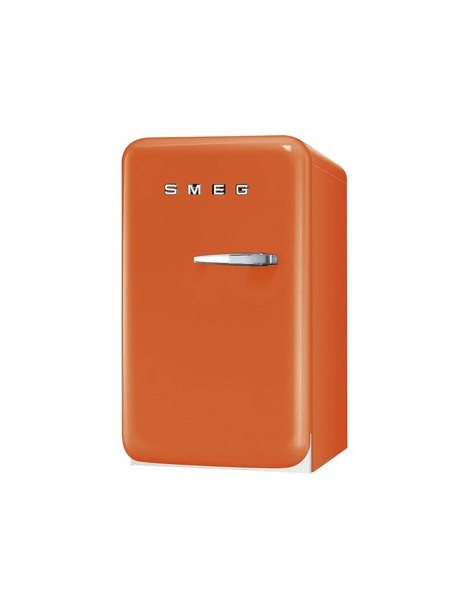 FRIGOBAR SMEG FAB5ULO BISAGRA IZQUIERDA RETRO-NARANJA - Envío Gratuito