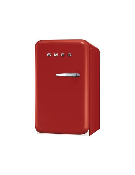 FRIGOBAR SMEG FAB5ULR BISAGRA IZQUIERDA RETRO-ROJO - Envío Gratuito