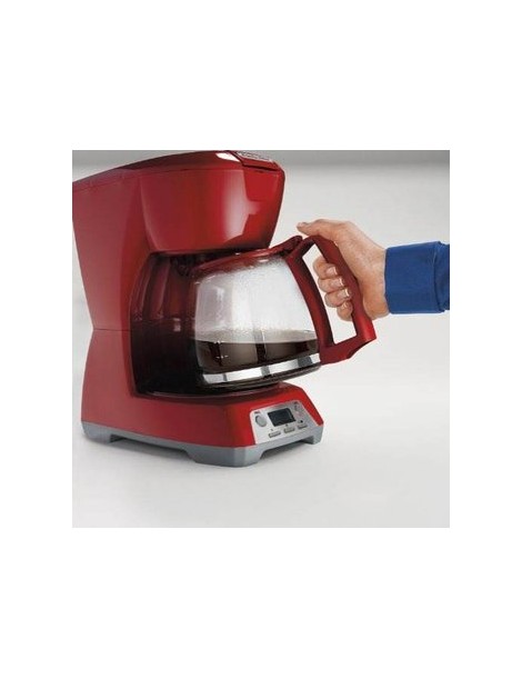 CAFETERA PROCTOR SILEX 43673 ROJA 12 TZA PROGRAMABLE - Envío Gratuito