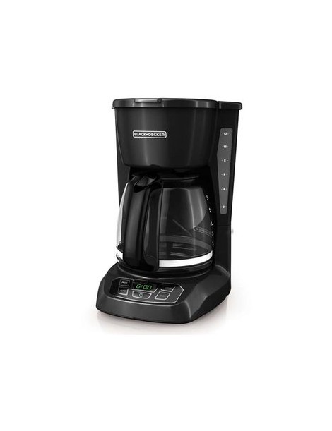 CAFETERA BLACK AND DECKER CM1105B 12 TAZAS NEGRA - Envío Gratuito