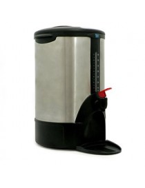 Cafetera Euroline Acero Inox. 40 Tazas-Negro - Envío Gratuito