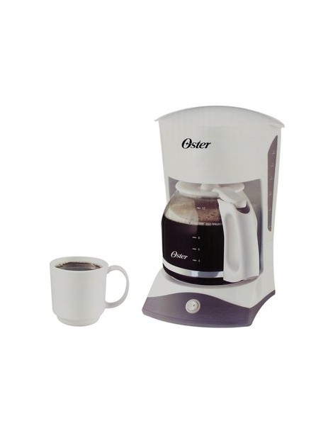 Cafetera 12 Tz. Oster Bvstdcsk12-013 Blanco - Envío Gratuito