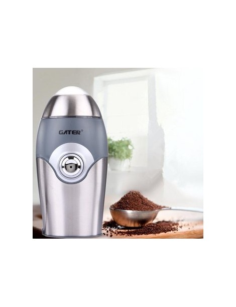 Gater 230v 300w Portable Electronic Molinillo De Café En Grano (plata + Gris) - Envío Gratuito