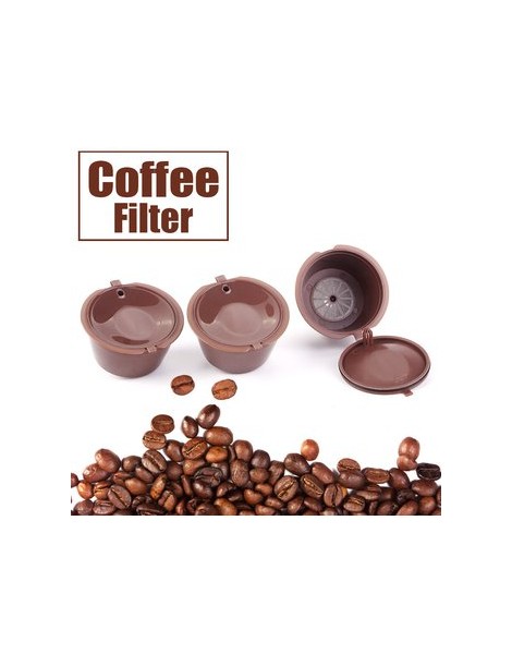 Cápsula De Café Recargable Reutilizable 8 Colores(Talla/Estilo:Solo Una,Color:Amarillo) - Envío Gratuito