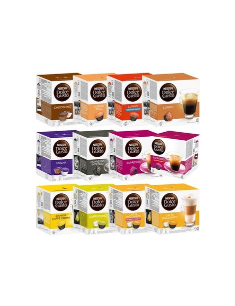 Capsulas Dolce Gusto NESCAFÉ® 16 Capsulas Varios Sabores - Envío Gratuito