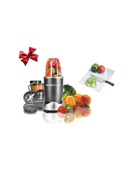 Procesador y Extractor de Nutrición Nutribullet + Set de 2 Tablas Flexibles CHOPPING MATS de Regalo - Envío Gratuito