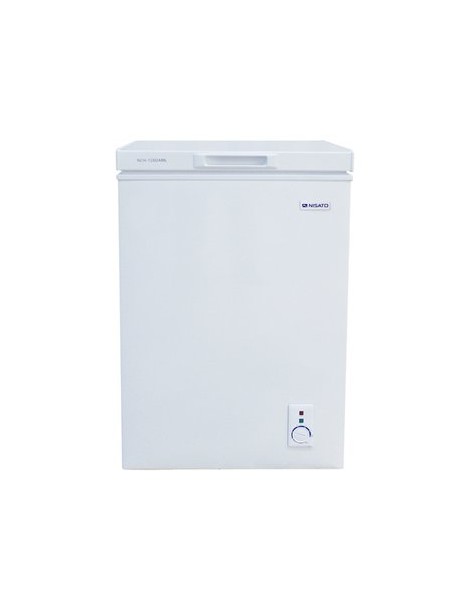 Congelador Nisato NCH-128DAML 3.5 Pies Cúbicos Refrigera Y Congela-Blanco - Envío Gratuito