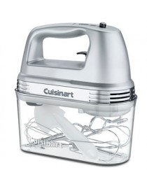 CUISINART POWER 9-SPEED HAND MIXER CHROME W/ CASE - Envío Gratuito