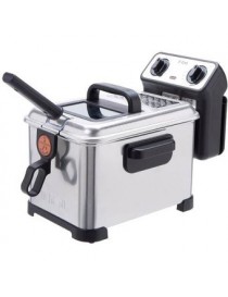 Freidora T-Fal Fr404653 Inmersión Filtra Pro Inox-T-Fal-Acero Inoxidable Texturizado - Envío Gratuito