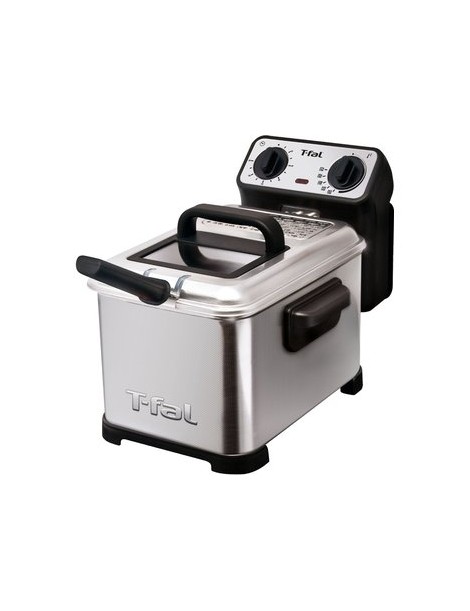 Freidora eléctrica T-fal FR4049 acero inoxidable 3 litros de aceite - Envío Gratuito